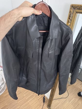 Massimo Dutti Lederjacke  M