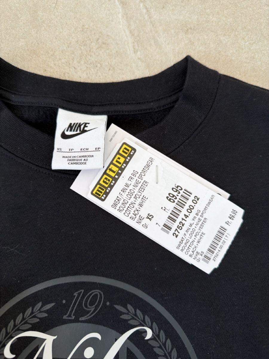 Nike Maglioni & Felpe: Pull Nike Sportswear noir, taille XS neuf – Nuovo e nell'imballaggio originale da Fétigny venduto da Titou2010 1