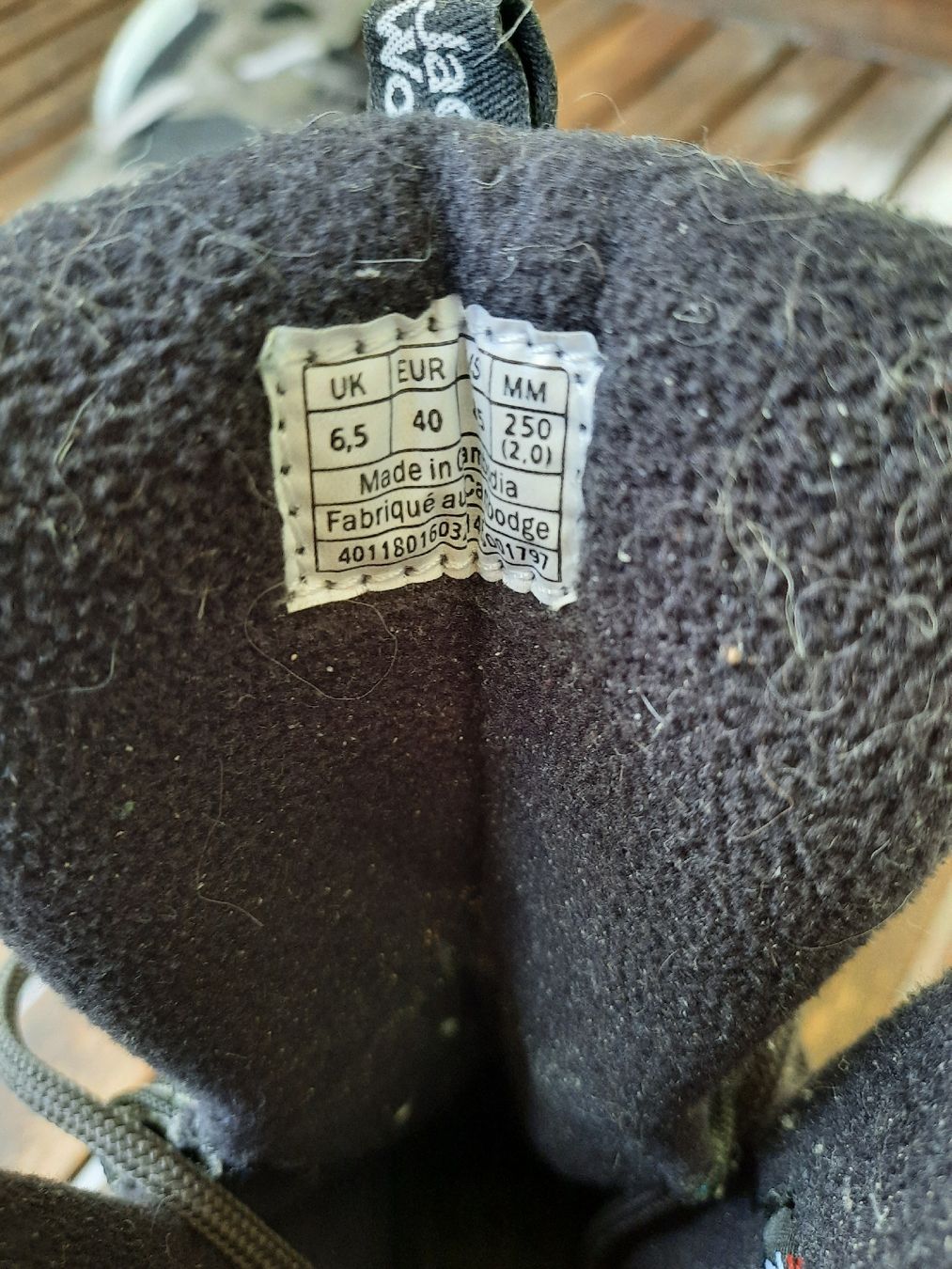 Scarpe da uomo: CHAUSSURES DE RANDONNÉE. Pointure 40 – Usato da Le Locle venduto da marylise01 2