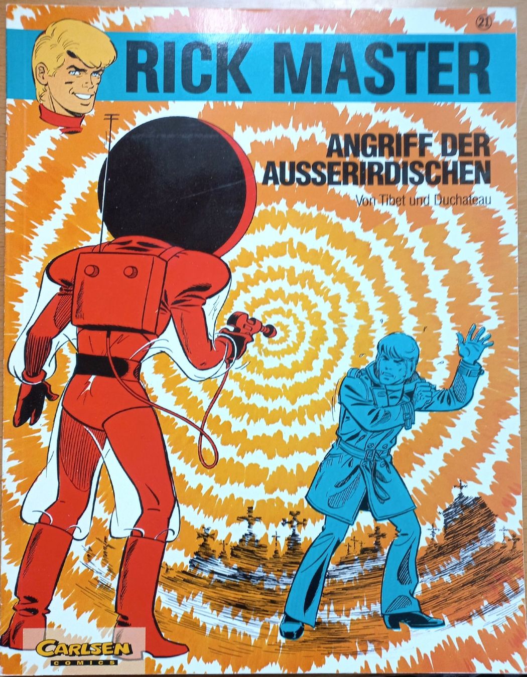 Comics: Comic - Rick Master 21 - Angriff der Ausserirdischen – Gebraucht aus Niederuzwil von lubimaja