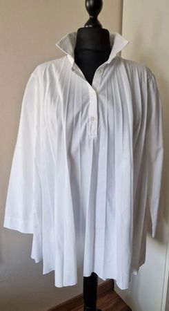 Weisse Designer Bluse von Dotti Milano CH Gr.40 (itl.46)/NEU