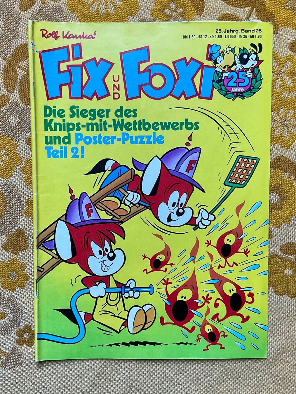 Fumetti: Fix und Foxi Heft Nr 25 von 1977 – Usato da Endingen venduto da nathan05