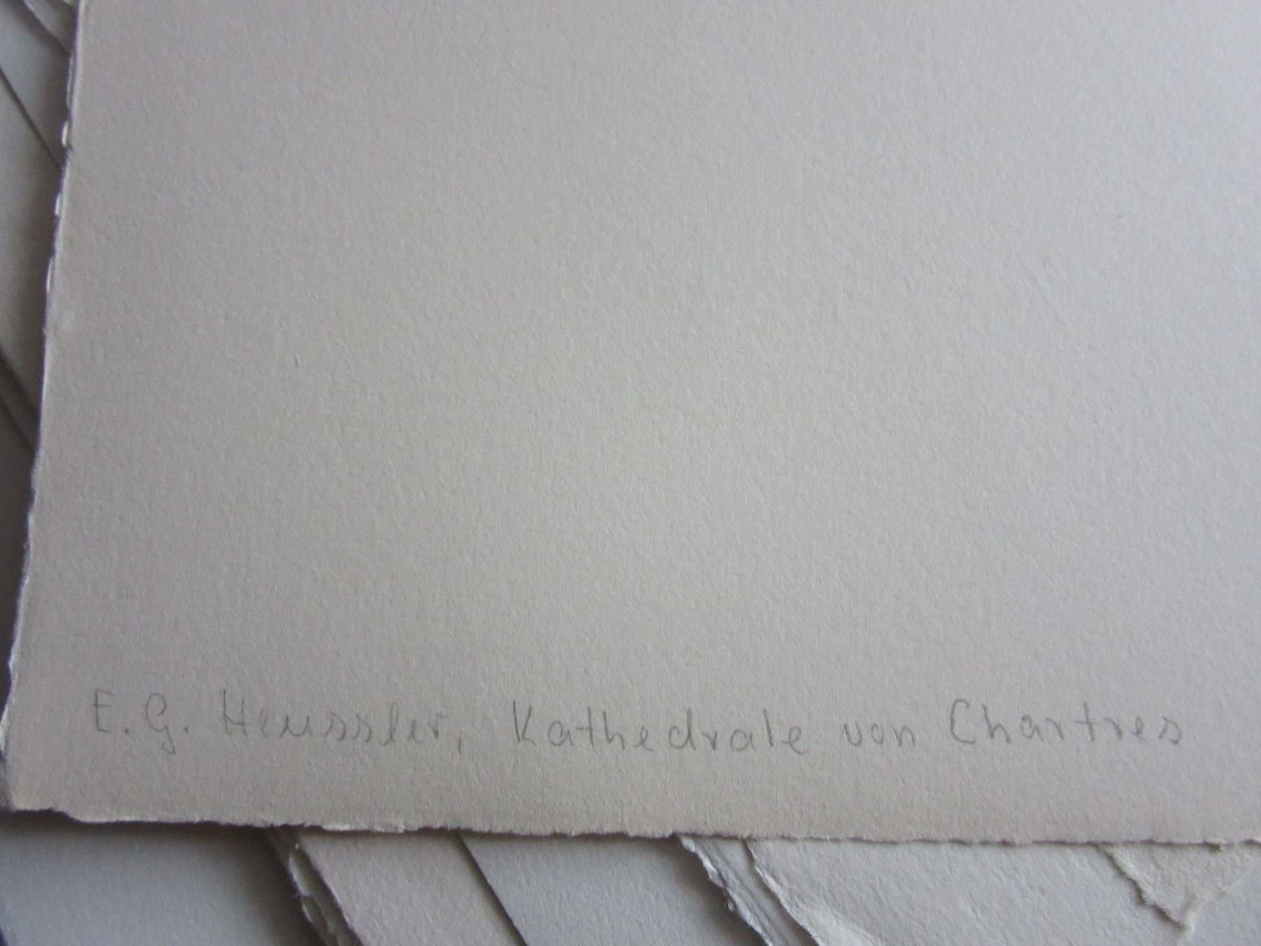 Arts picturaux & lithographies: E.G HEUSSLER – D'occasion à Gersau par grafik-kunst 4