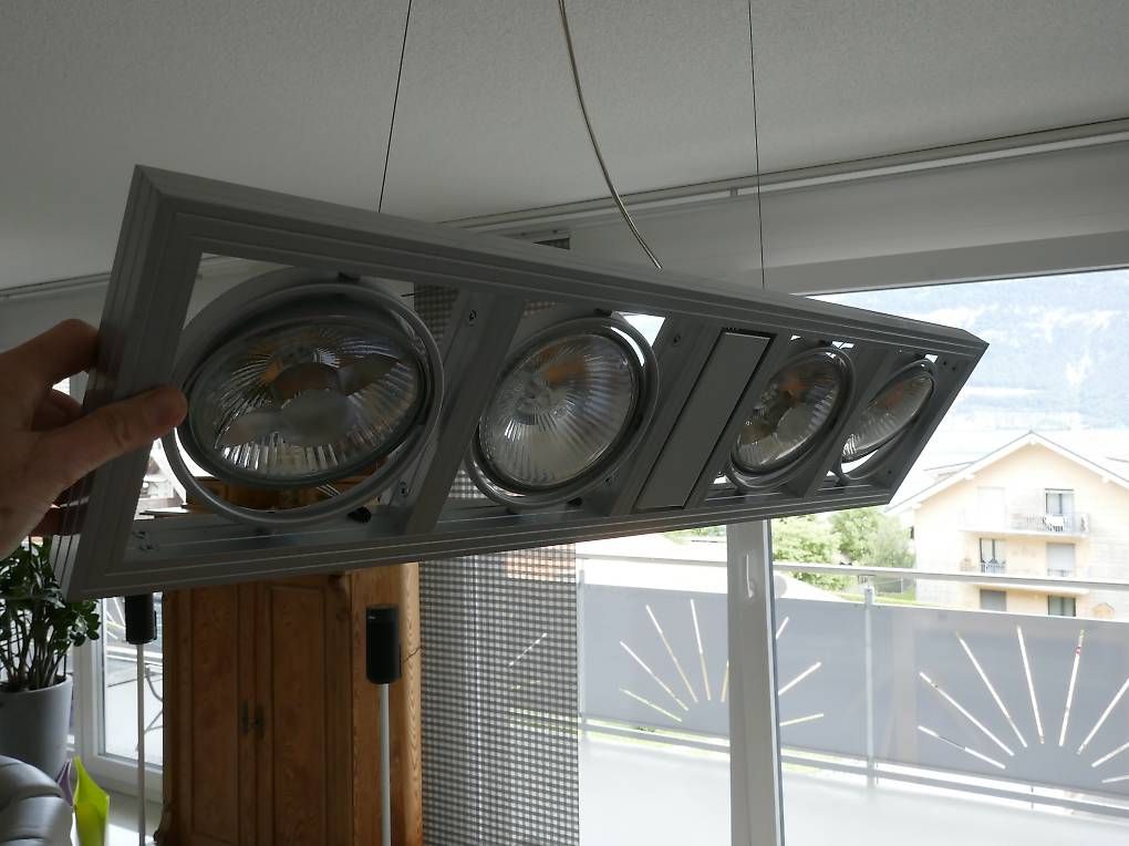 Lampadari & plafoniere: Pendelleuchte Hochvolt Halogen 4-strahlig - Preisreduktion – Usato da Leissigen venduto da kph811 1