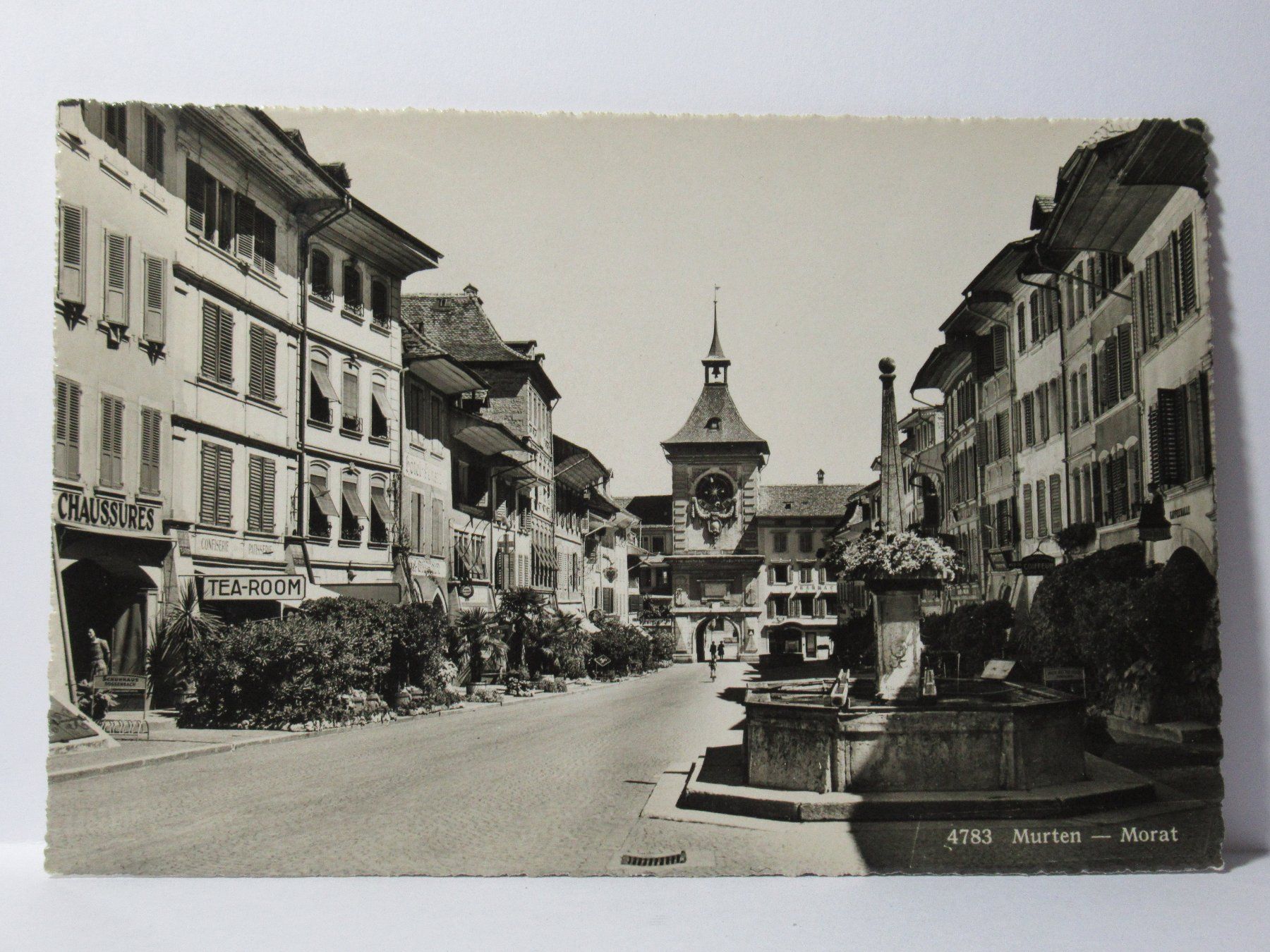Cartoline postali: Murten , TEA - ROOM – Nuovo (secondo la descrizione) da Grenchen venduto da Bluemchen1900