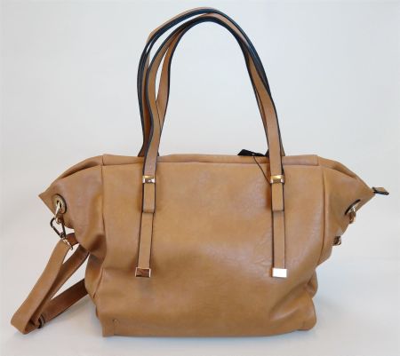 Marina Galanti Shopper Tasche Laptoptasche /braun beige/neu