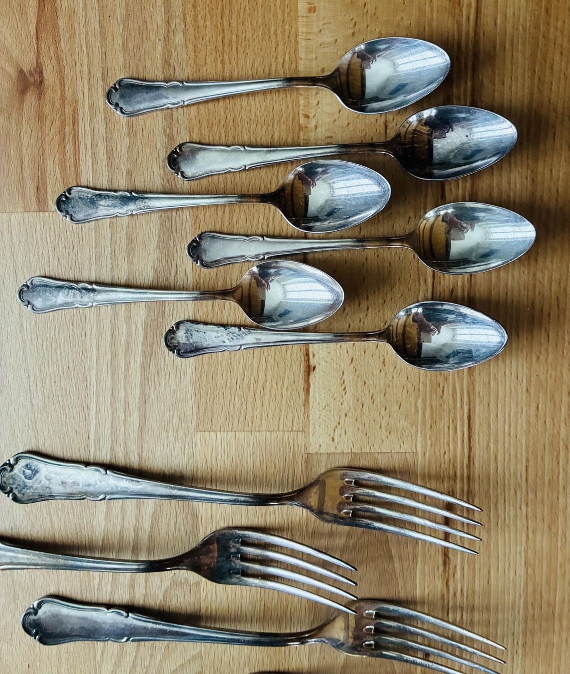 Bestecksets: Besteck Set Silberbesteck – Gebraucht aus Oberkulm von web_zxf7 1