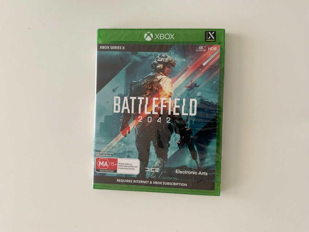 Jeu Battlefield 2042 Pour Xbox One - Version PAL, Multi-joueurs, Occasion Bon état
