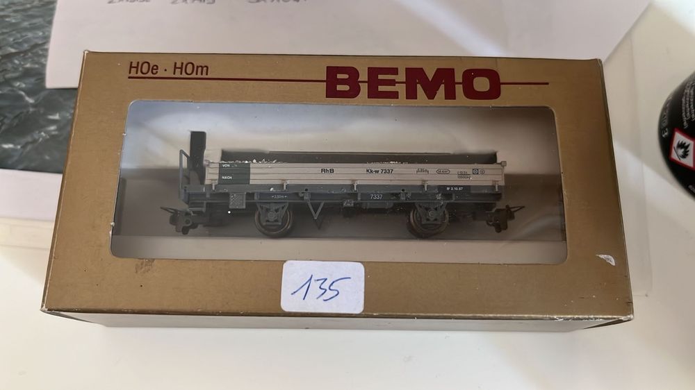 Bemo Modelleisenbahnen: Bemo RhB 4 Güterwagen – Gebraucht aus Blonay von Koffi 3
