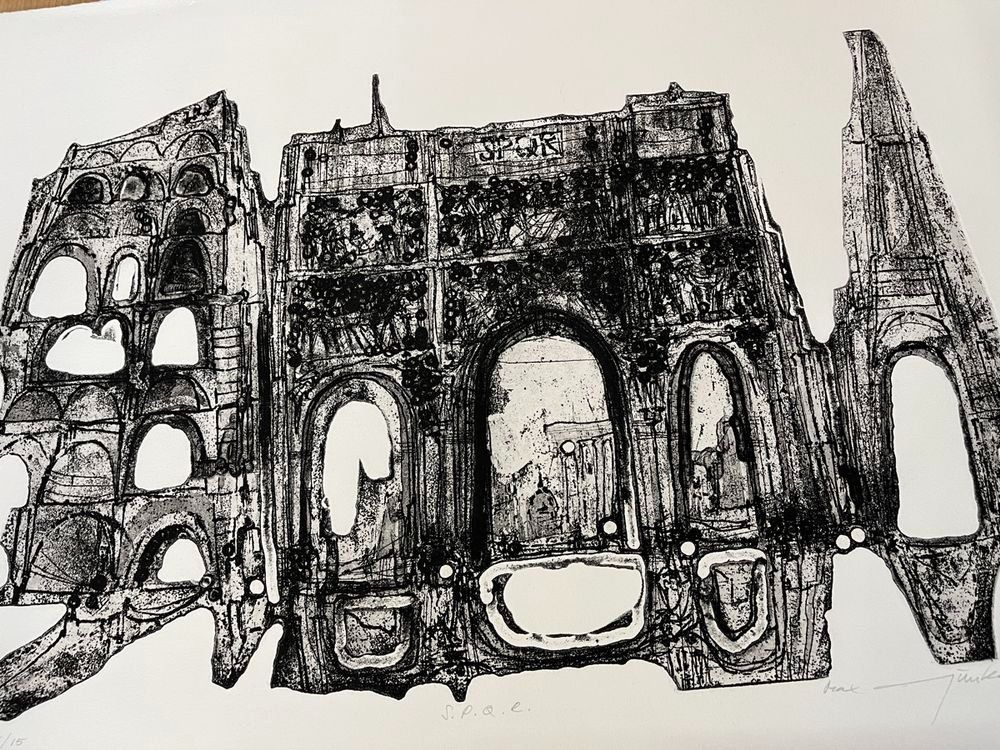 Grafica & Litografie: MAX JUNKER RADIERUNG SIGNIERT NUMMERIERT – Usato da Gersau venduto da kunst-online 1