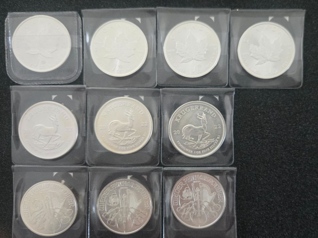 Alle Münzen: 10 Silbermünzen – Neu und originalverpackt aus Dättwil AG von Lima1980 3