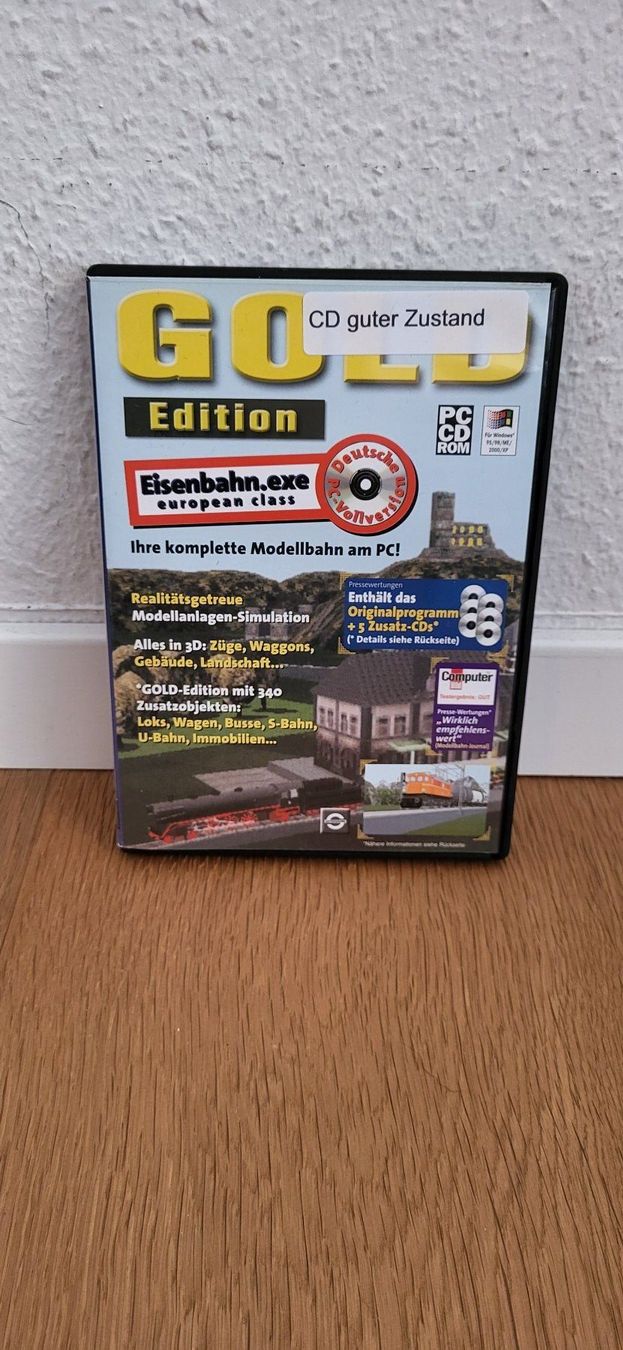 Microsoft Giochi: PC - Eisenbahn.exe Gold Edition – Usato da Münsingen venduto da DigitaleSpielecke