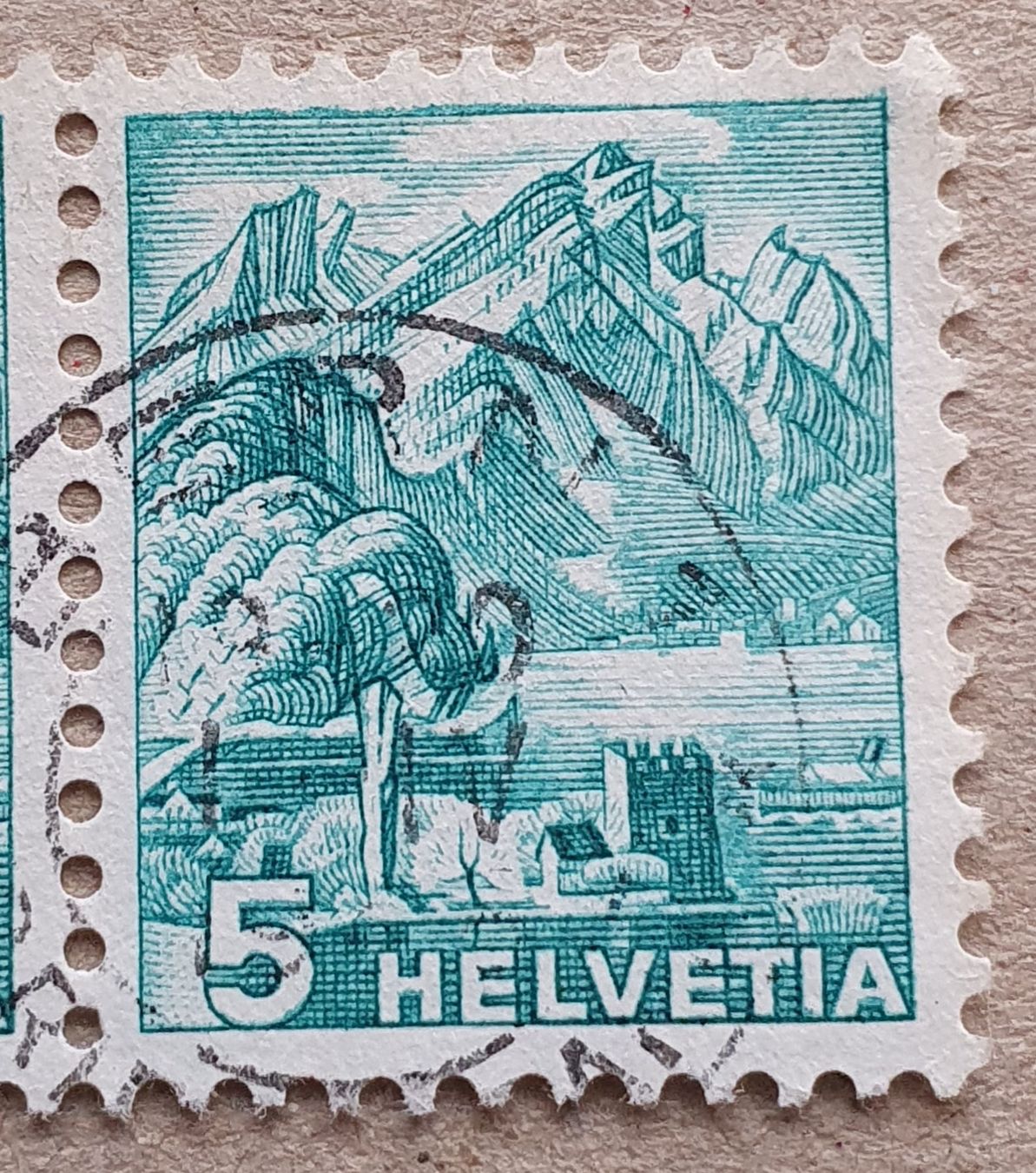 Tutti i francobolli: Nr 202 Diverse Fehler (Pilatus) – Usato da Balgach venduto da SIMEON27 4
