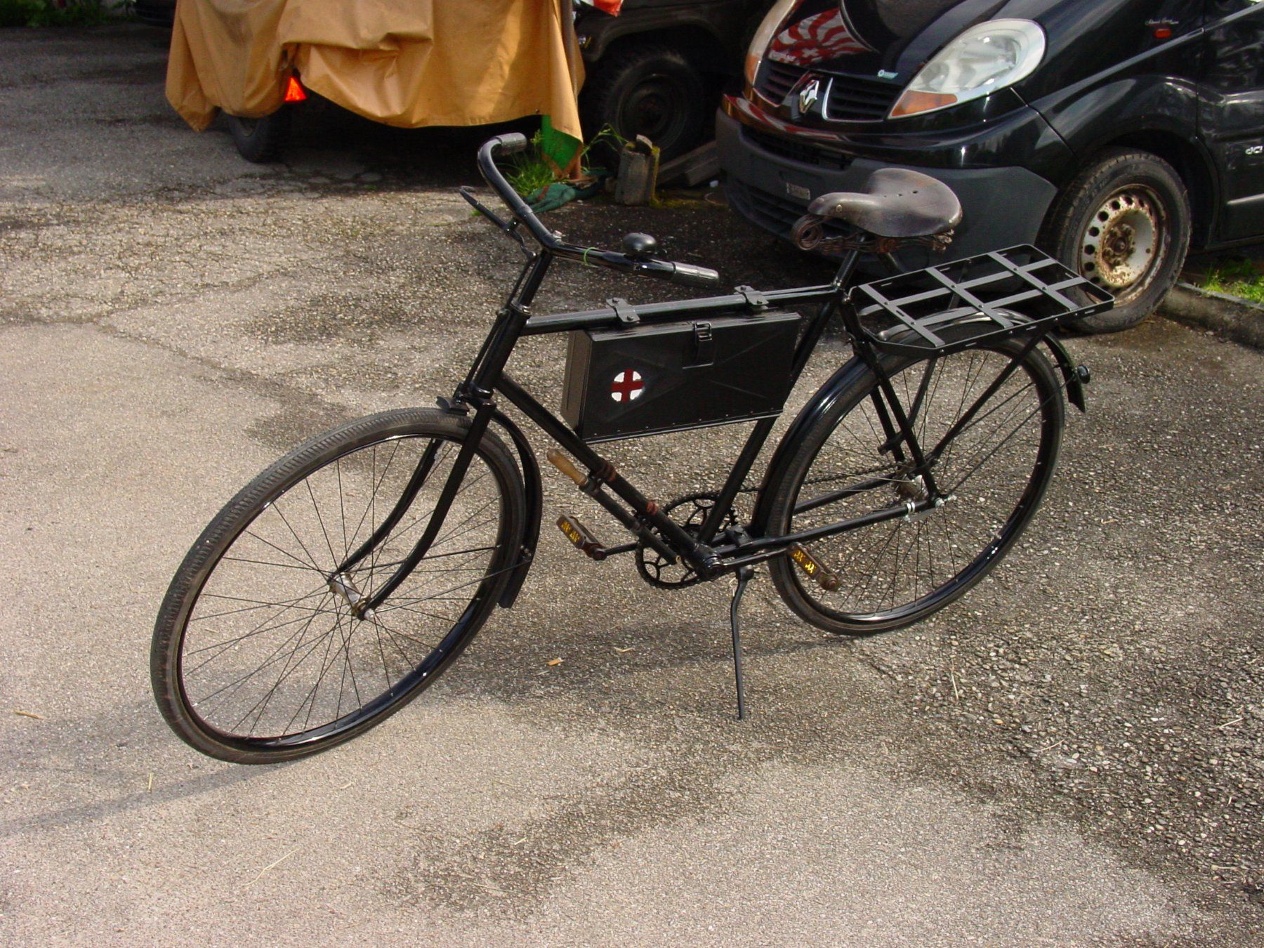 Biciclette: Wehrmachts Rad Ideal für einen Reenactor – Usato da Ursenbach venduto da shopverte 4
