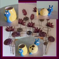 Gobelet supp.Verre à dent 2 Piece.Tolles Geschenk für Kinder