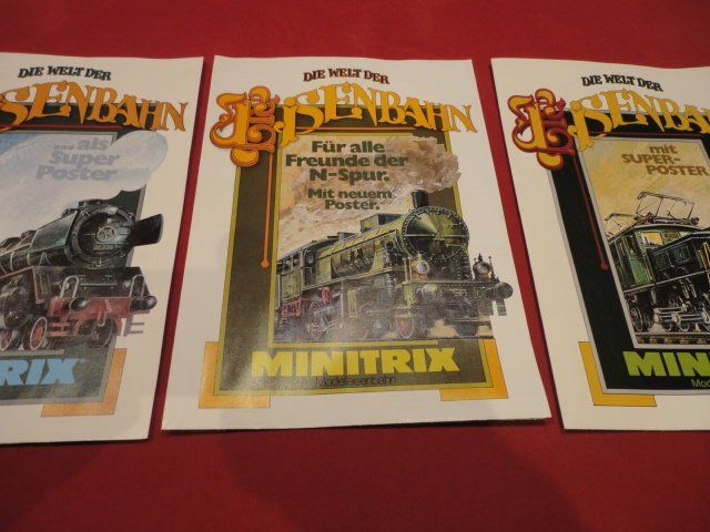 Posters & Illustrations: Minitrix 3 Poster neu und ungebraucht – Neuf (Voir description) à Wittenwil par trixmartin 2