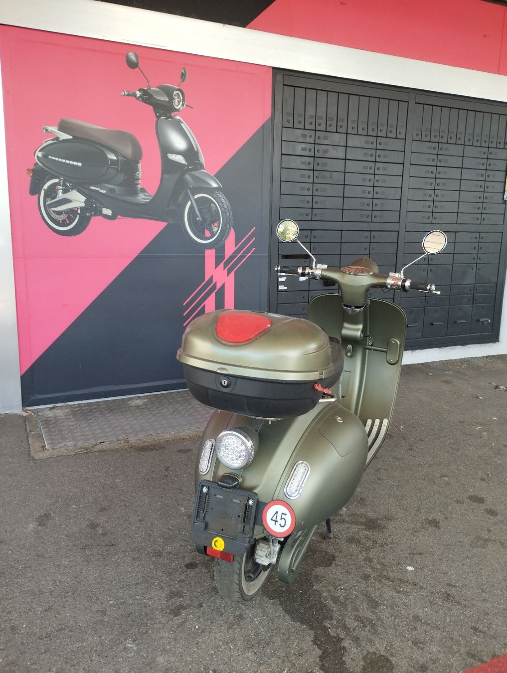 Scooters: Occassion Elektroroller 45km/h  Kat.M E.F.O EV2000 retro – Gebraucht aus Neuhausen am Rheinfall von Toeffdoc 3