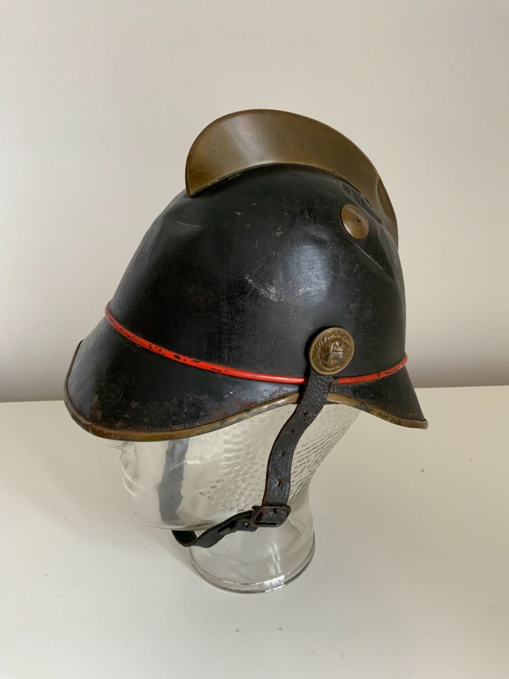 Pompieri: Feuerwehrhelm von früher – Usato da Luzern venduto da Flocke11 1
