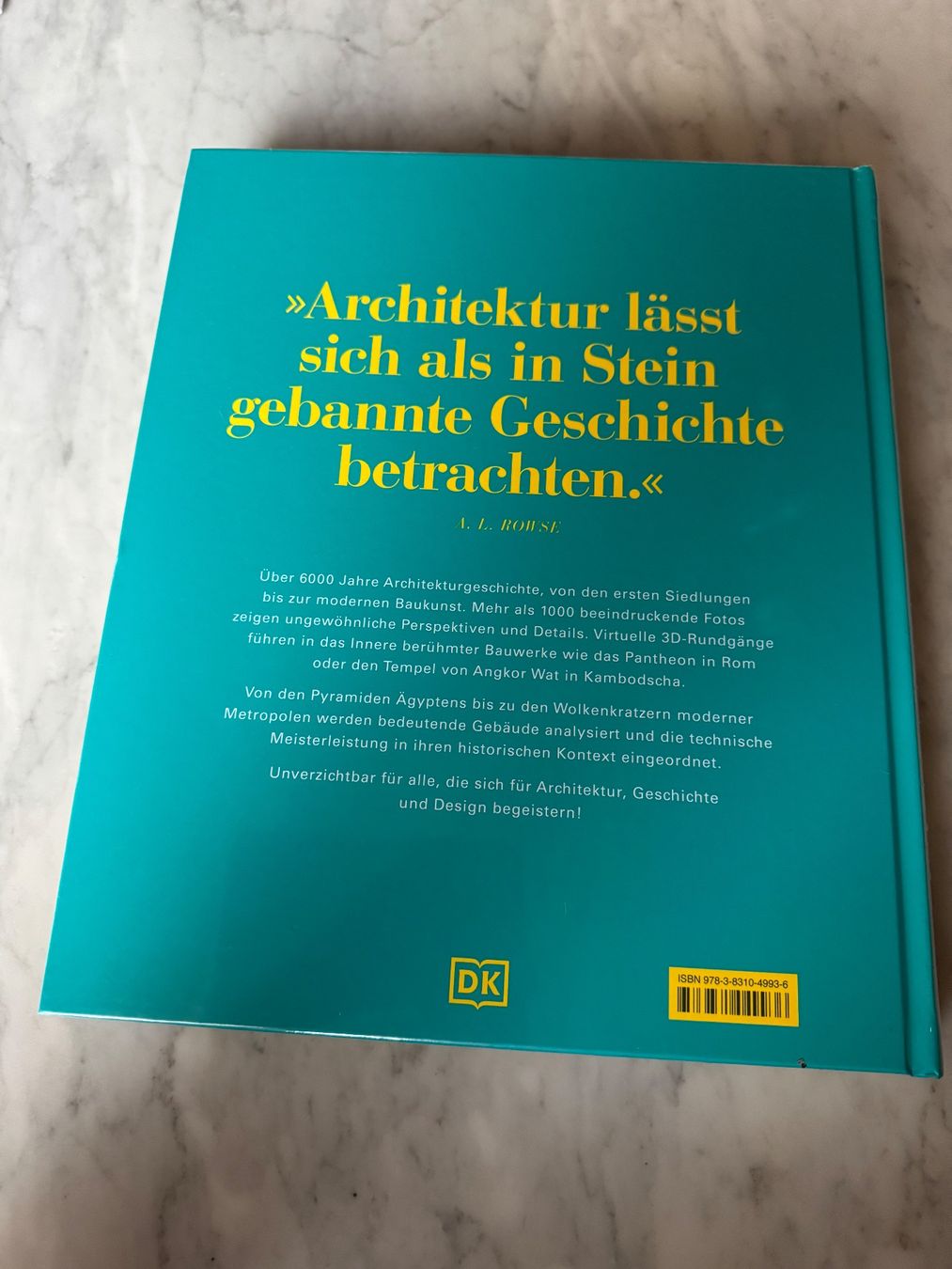 Libri: BUCH ARCHITEKTUR DIE VISUELLE GESCHICHTE – Nuovo e nell'imballaggio originale da hägendorf venduto da twilightprincess 1