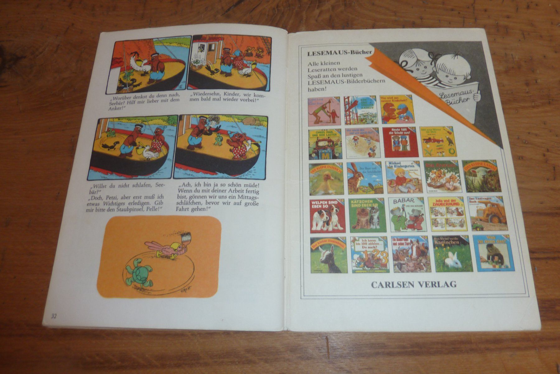 Fumetti: Petzi und Paffhans, Carlsen Verlag, 1982 – Usato da Lausen venduto da akira003 7