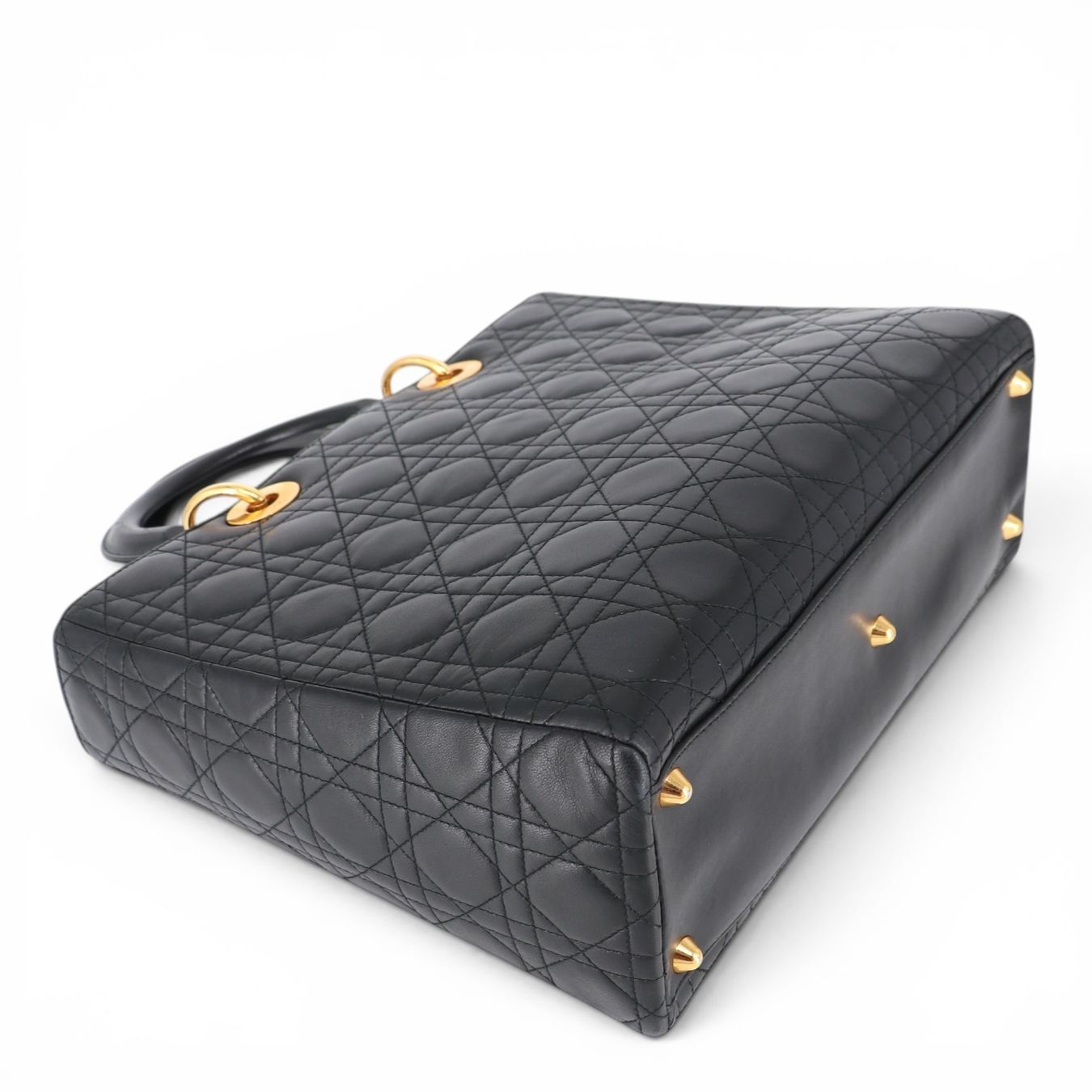 Dior Borse da donna: Dior Lady Dior Large schwarz GHW – Usato da Binningen venduto da Designerlabels 8