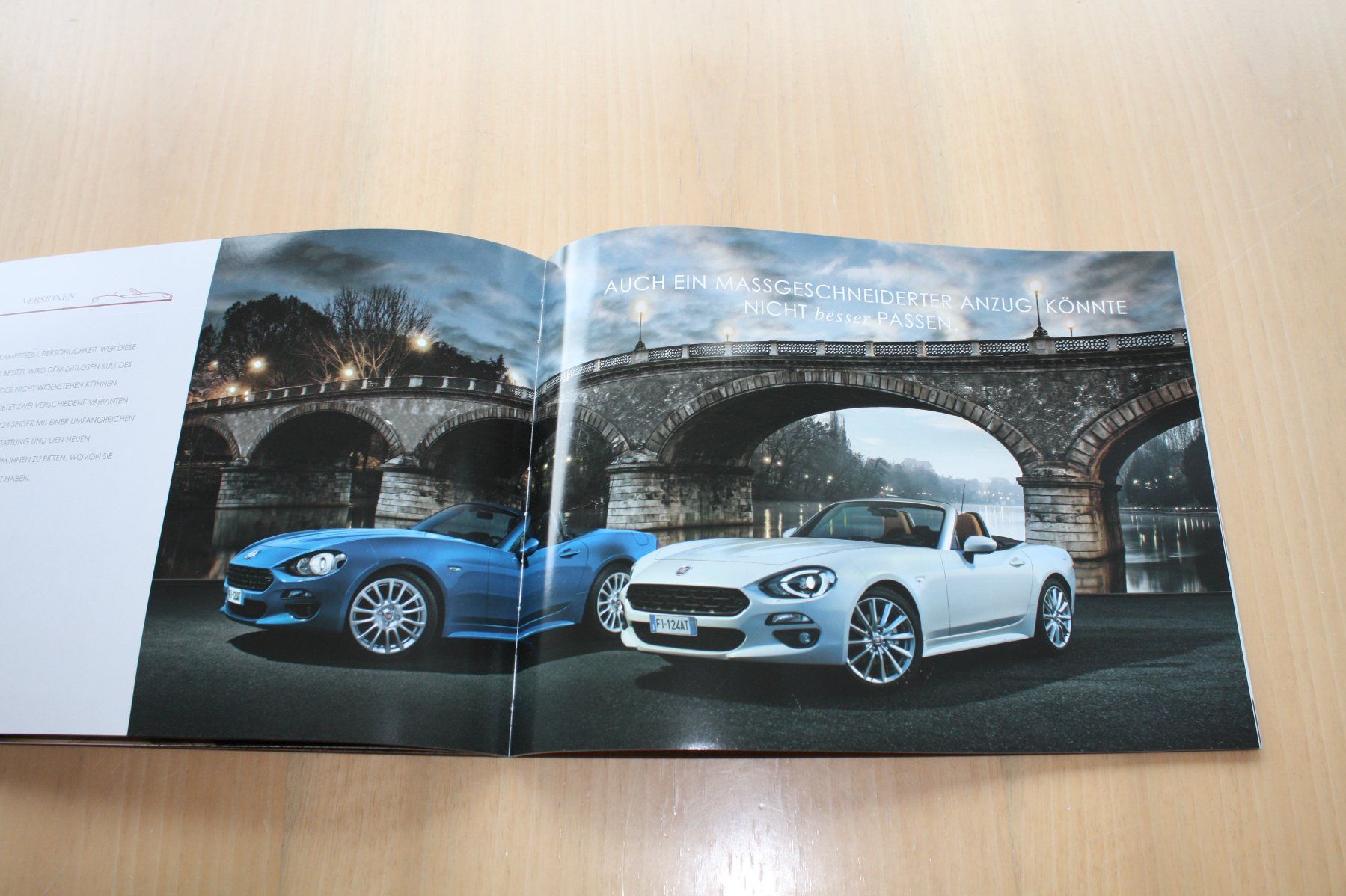 Fiat Documenti: Fiat 124 Spider Prestige Prospekt 11/2016 – Usato da Wikon venduto da erwin400 8