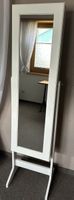 Schmuckschrank Weiss mit Spiegel & viel Stauraum
