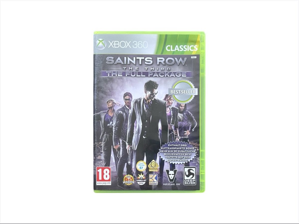 Microsoft Giochi: Saints Row: The Third - The Full Package - XBOX 360 Game – Usato da Luzern venduto da woti-shop