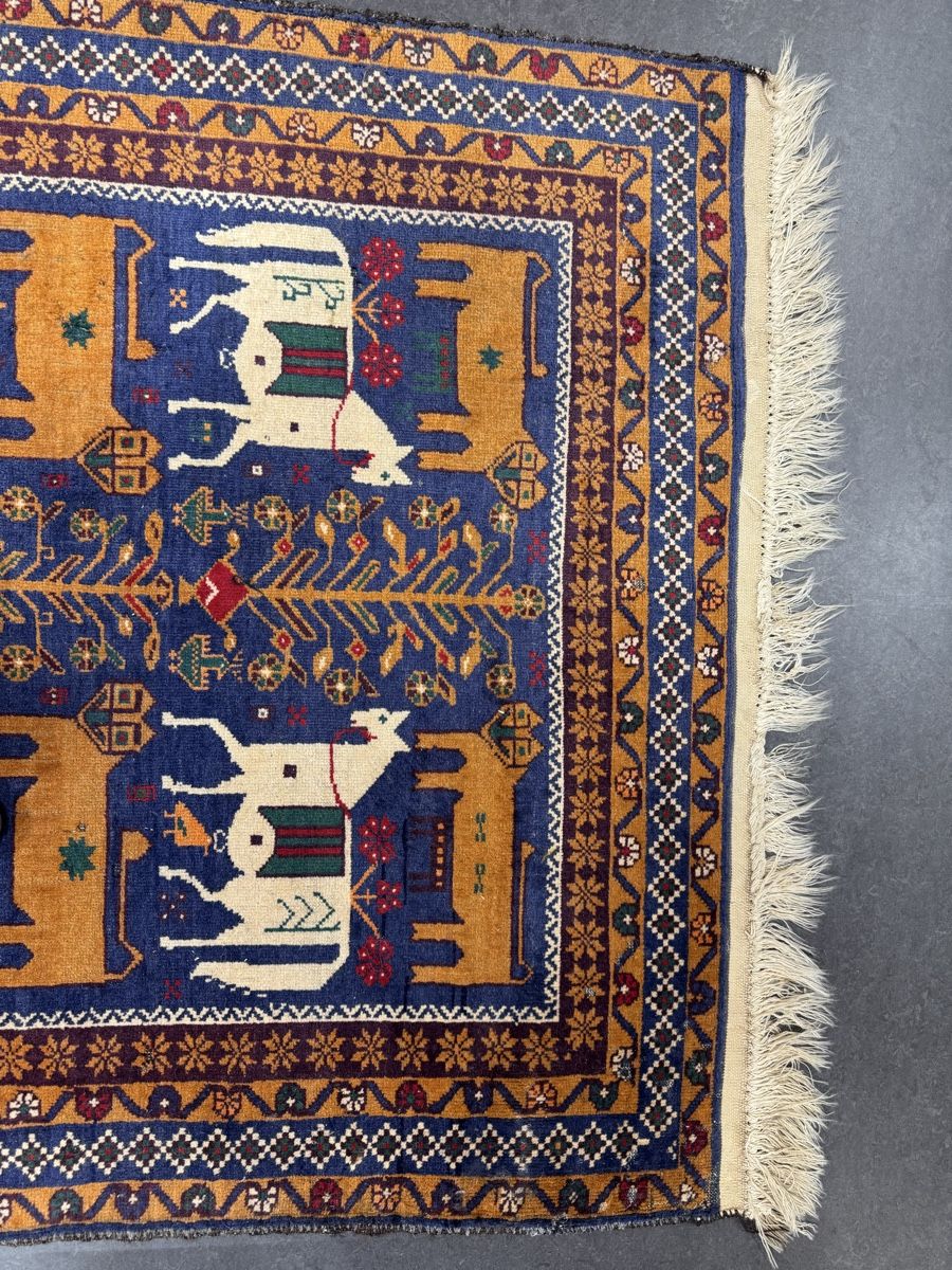 Tappeti: Belutsch -Tiermotiv – Usato da Liestal venduto da galerie_nategh 3