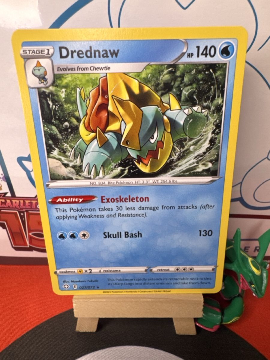 Pokémon Carte collezionabili: POKÉMON / Drednaw / Shining Fates – Usato da Herzogenbuchsee venduto da TCG-High-Quality