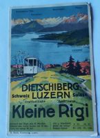 Alte Ansichtskarte Luzern - Dietschiberg/Kleine Rigi