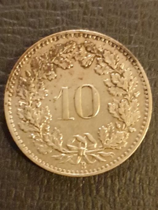 Tutti le monete: CH - 10 Rappen 1900 - top!! – Usato da Biel/Bienne venduto da underdogs 1