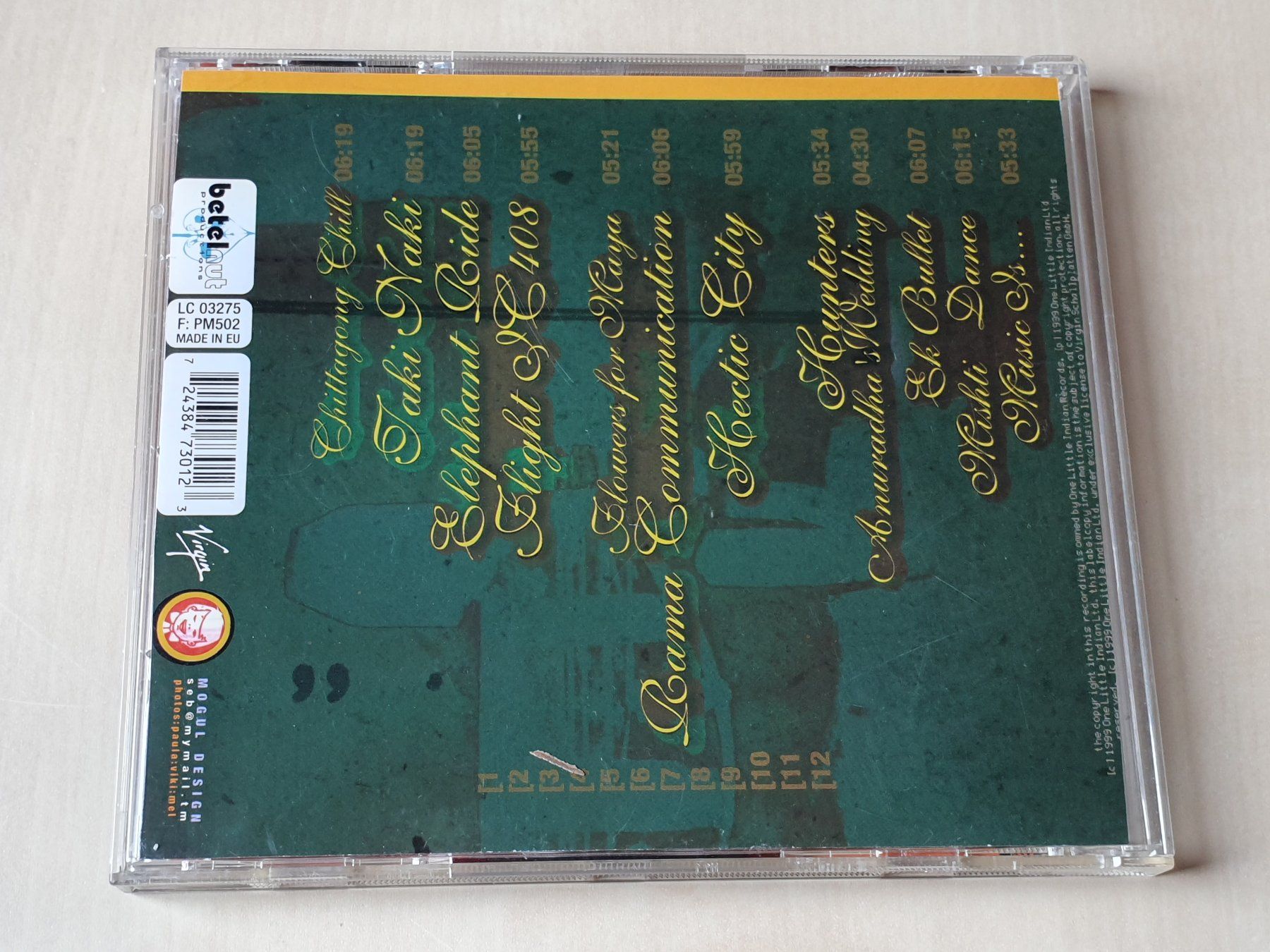 CD: State of Bengal Visual Audio – Usato da Stansstad venduto da collectorsshop 1