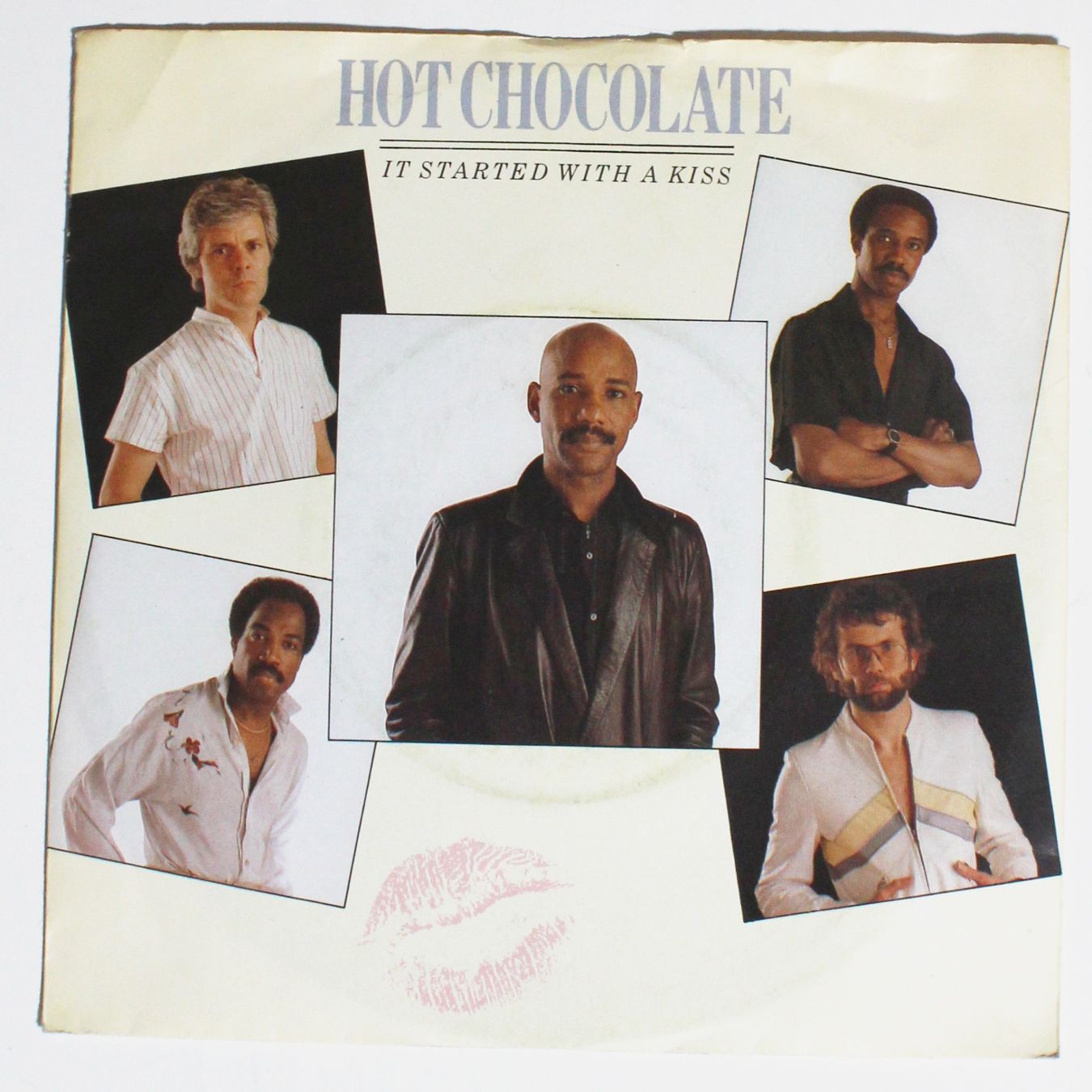 Dischi in vinile: 7" HOT CHOCOLATE - IT STARTED WITH A KISS 1982 – Usato da Brüttisellen venduto da Collector-Corner