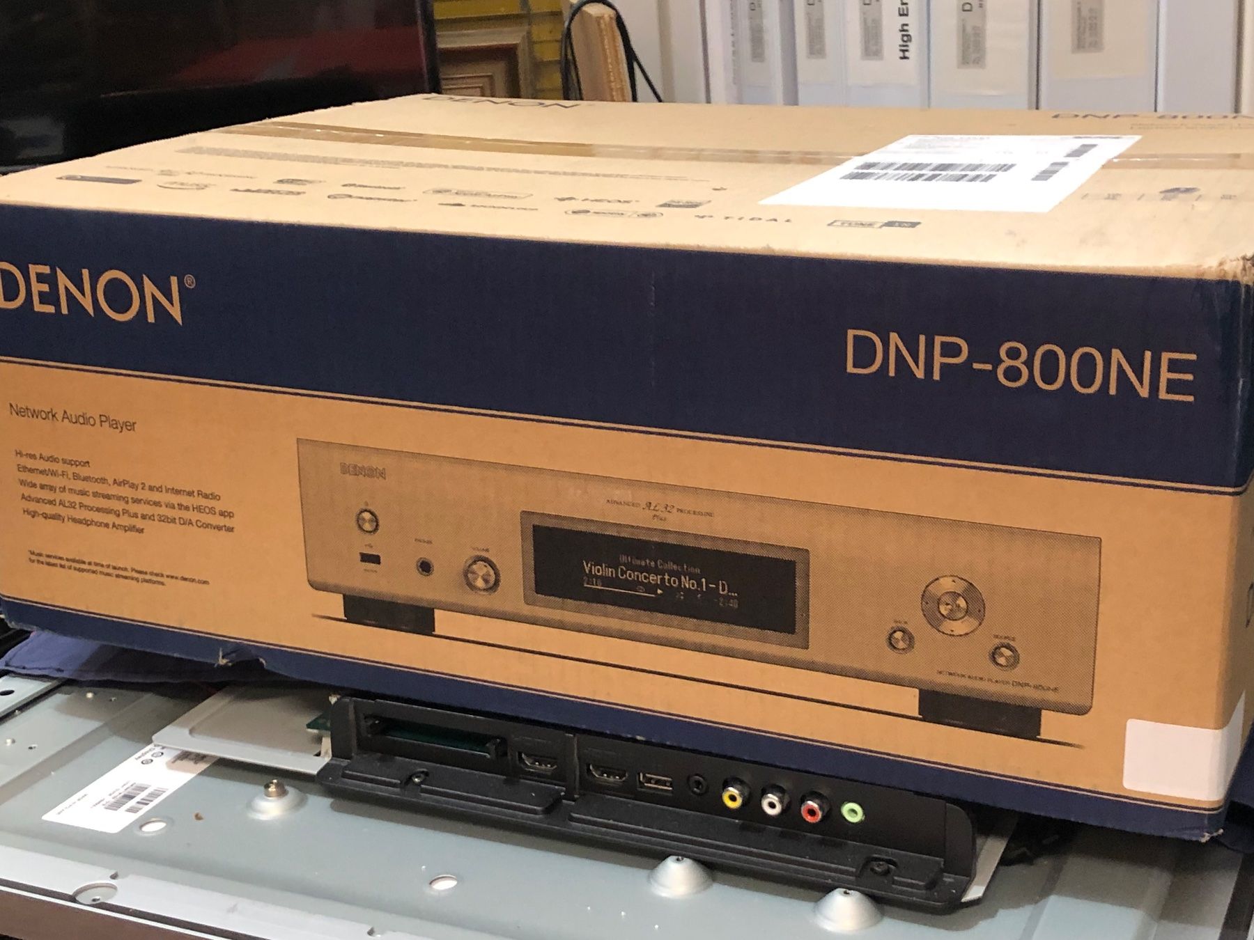 Denon Lettore multimediale & Streamer: DNP-800 Denon Netzwerk Media Player – Nuovo e nell'imballaggio originale da Neerach venduto da Arbimus 1