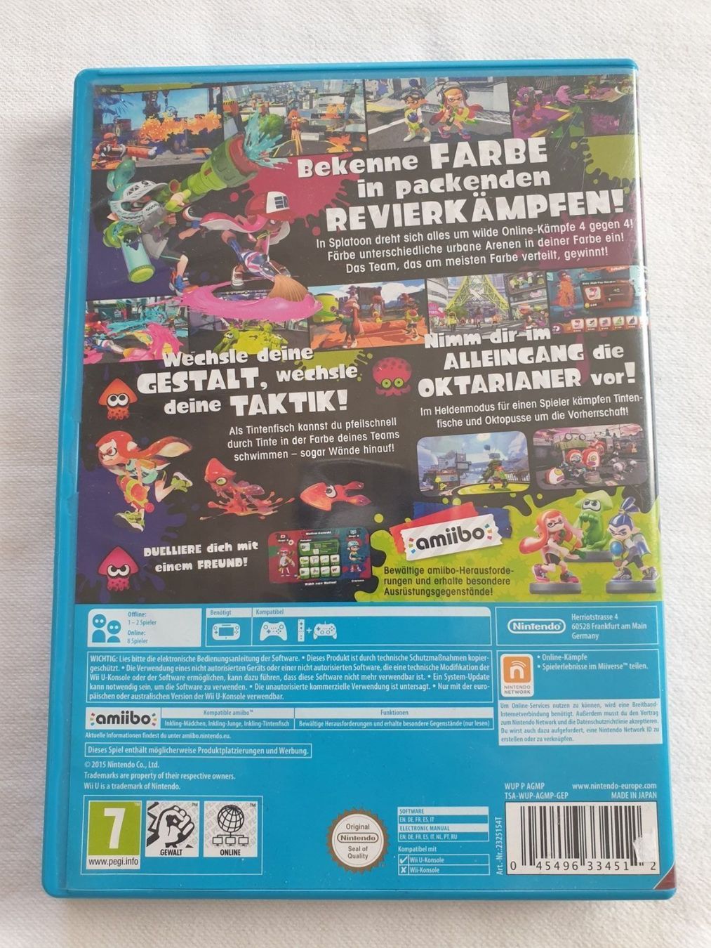 Nintendo Giochi: Splatoon wii u Spiel – Usato da Rebstein venduto da gimmma 1