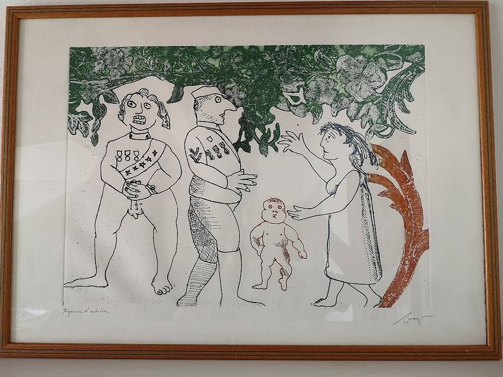 Grafica & Litografie: BAJ Enrico / 1924 - 2003 – Usato da Bulle venduto da italicum
