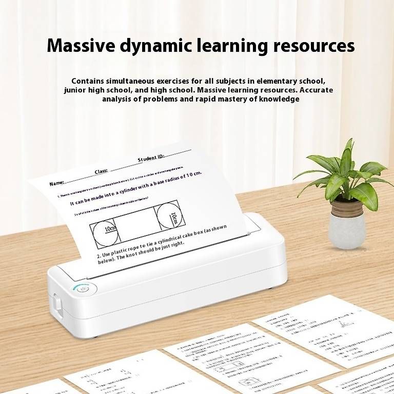 Imprimantes: A4 Printer Bluetooth Connection Ink-free Portable – Neuf avec emballage d'origine à Laufen par Looc_ 3
