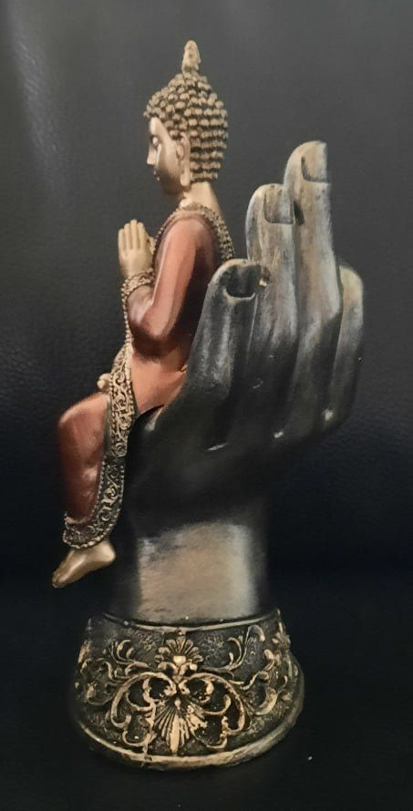 Statuette: Buddhafigur Hand Sitzende Deko Figur – Nuovo e nell'imballaggio originale da Dübendorf venduto da alibaba010 1