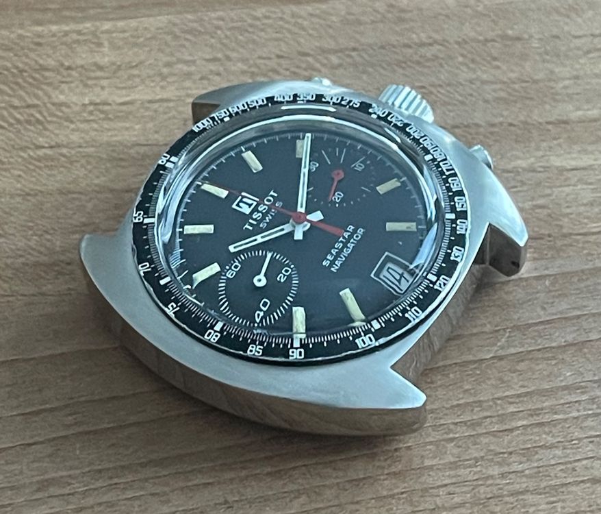 Rehaut Pulsométrique Bleu Pour Montre Tissot Navigator (réf. 40522 à Vérifier) - Pièce Neuve Sans étiquette