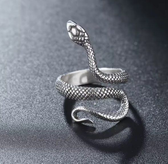 Retro Schlange Python Ring Für Männer Frauen (Gebraucht) in Lachen SZ ...