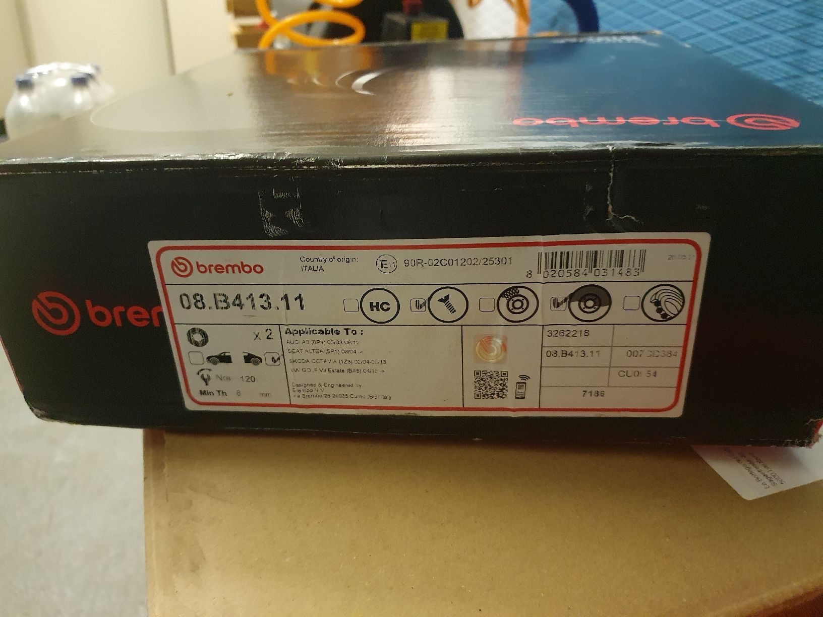 Brembo Tutti pezzi di ricambio auto: Brembo Prime Bremsscheiben – Nuovo e nell'imballaggio originale da Steinach venduto da Xamax18 1