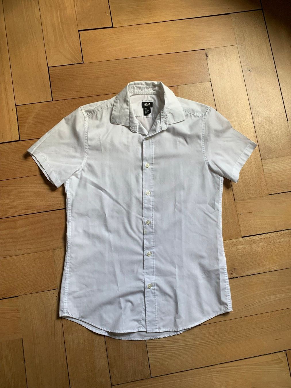 H&M Hemden: Kurzarm Hemd weiss - S – Gebraucht aus Zürich von Diazaio