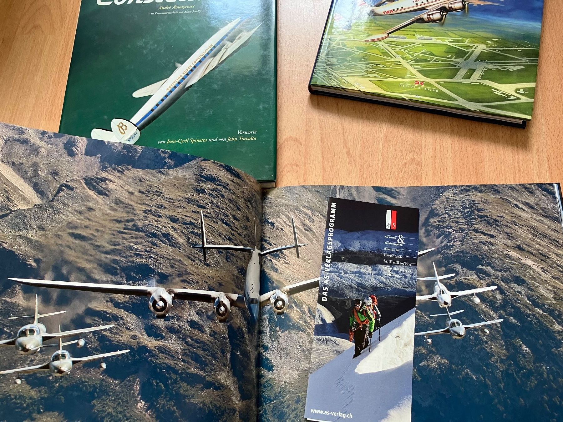 Libri: 3 x Gross Format Buch : Super Constellation – Usato da Zürich venduto da Classic_Collection_Zurich 7