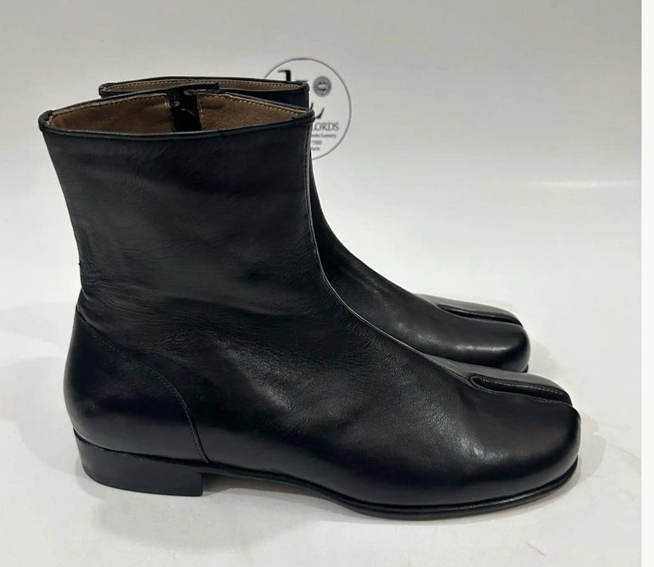 Herrenschuhe: Tabi Lederstiefeletten schwarz gebraucht – Gebraucht aus Zürich von jcytam 2