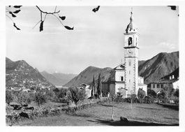 Sant’Abbondio (TI) – chiesa con campanile Gambarogno G