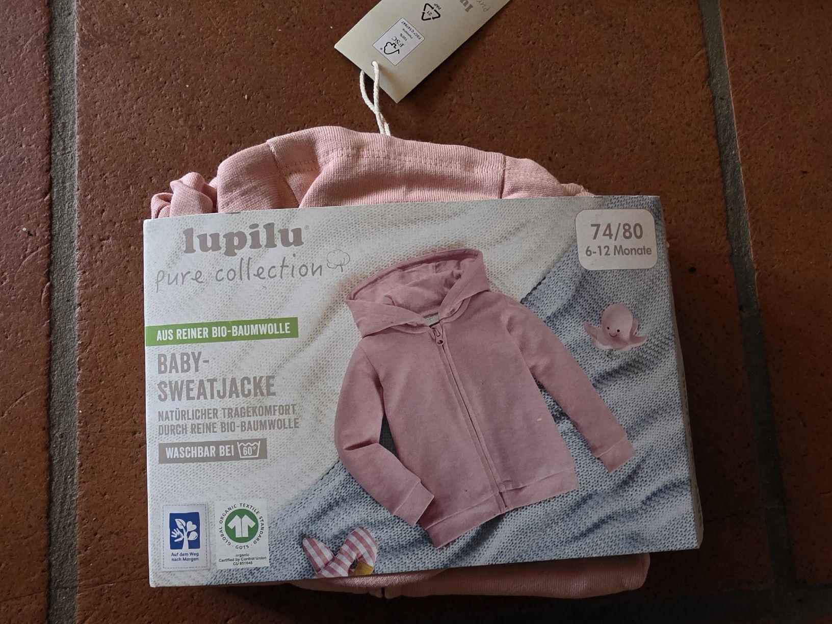Giacche & Cappotti: Baby Sweatjacke Gr 74-80 – Nuovo e nell'imballaggio originale da Bäriswil BE venduto da Simon_Kreativwelt