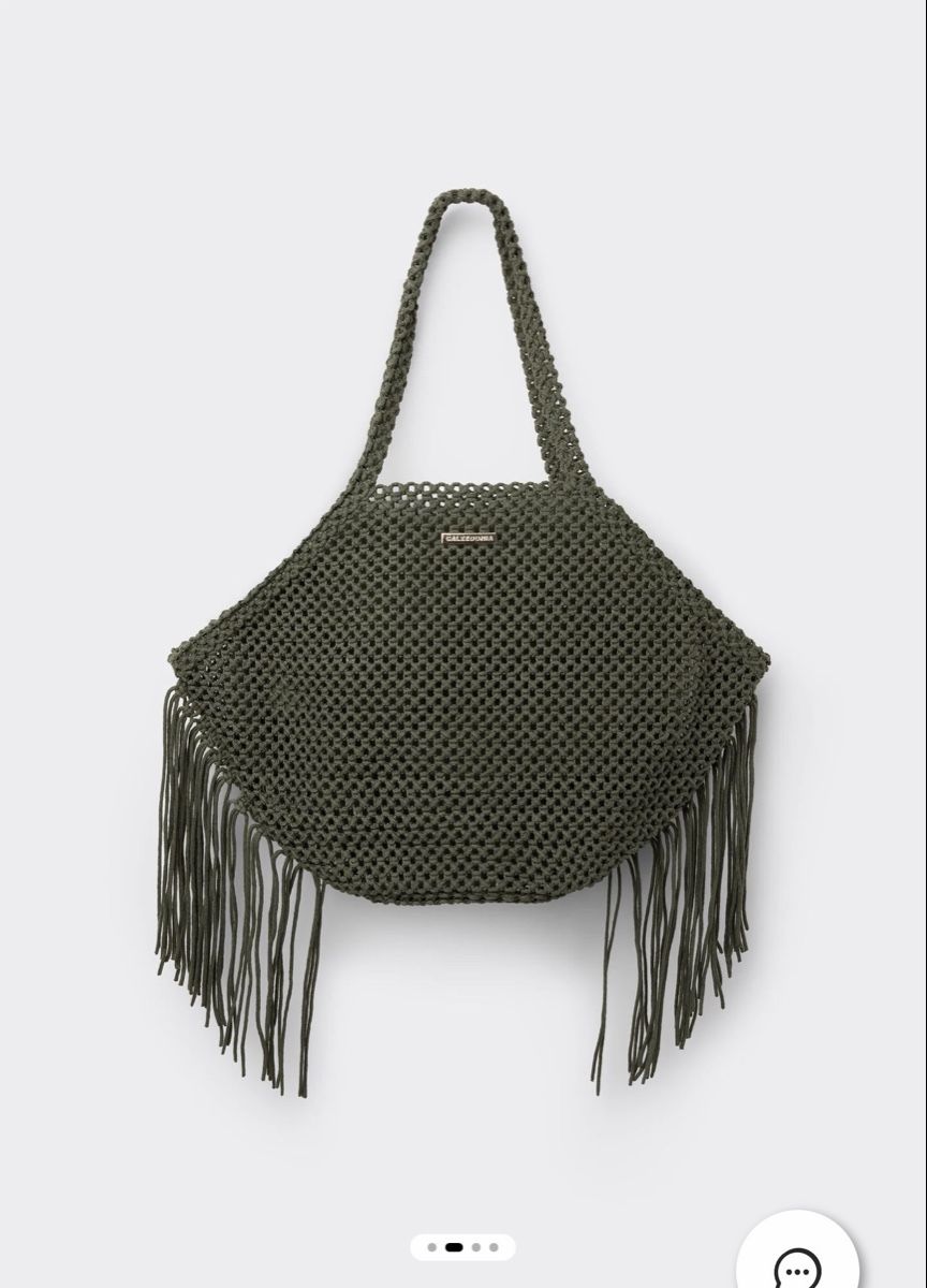 Calzedonia Borse: Calzedonia gestrickte Tasche Dunkelgrün – Nuovo (secondo la descrizione) da Rheinfelden venduto da rc_stephan 2
