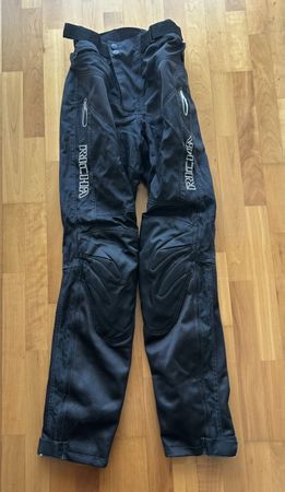 Motorradhose Richa schwarz Grösse LM mit CE Protektion