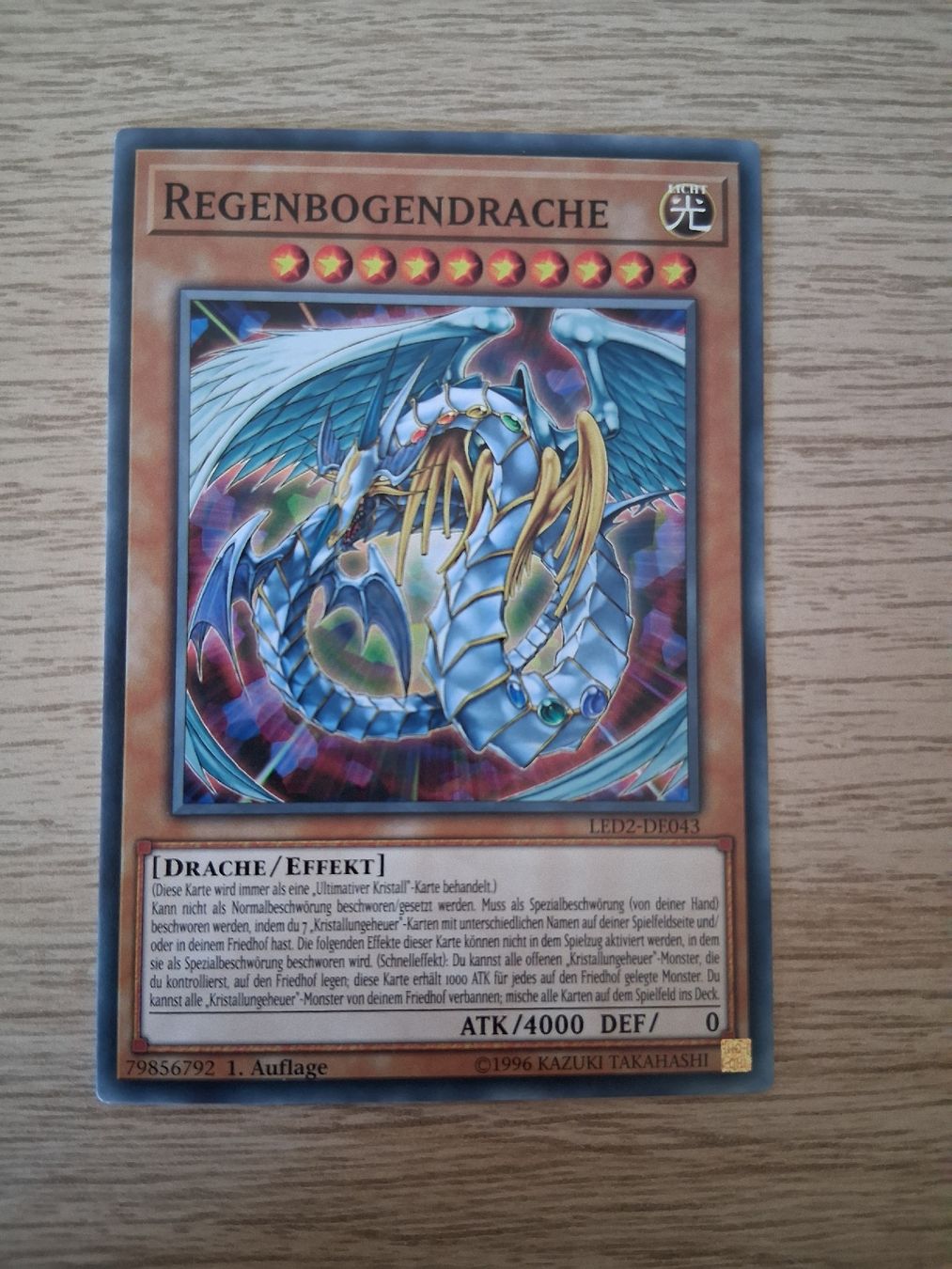 Yugioh Carte collezionabili: Regenbogendrache – Nuovo (secondo la descrizione) da Rothenthurm venduto da SirCroci-Cardshop